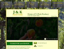 Tablet Screenshot of farleyfarms.com